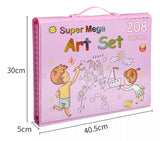 Set Kit De Arte Maleta X208 Piezas